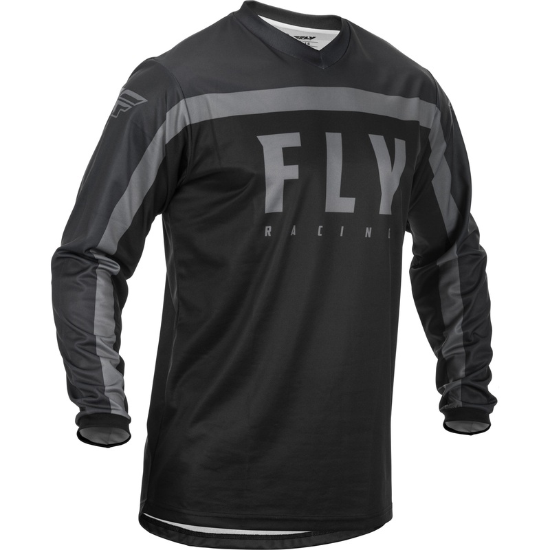2020 Fly Racing F-16 Black/Grey Jersey – Youth