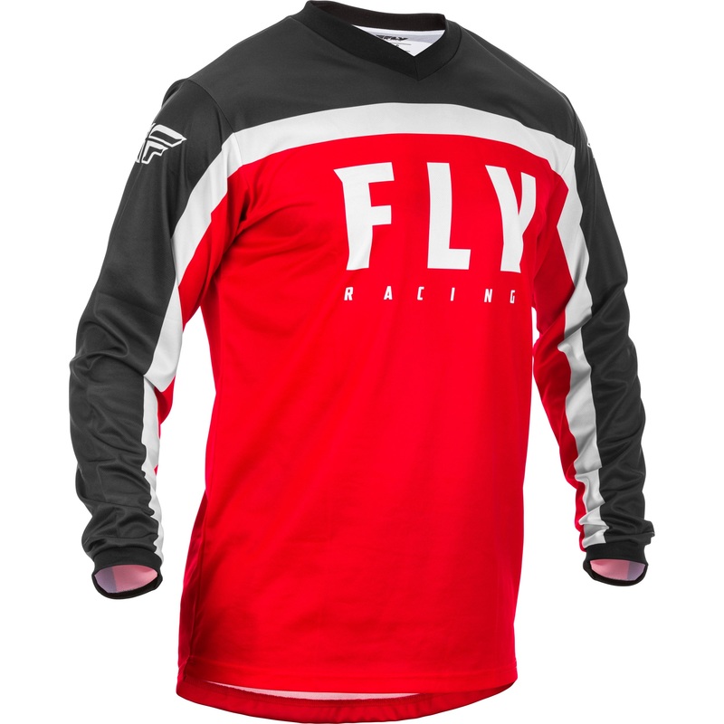 2020 Fly Racing F-16 Red/Black/White Jersey – Youth