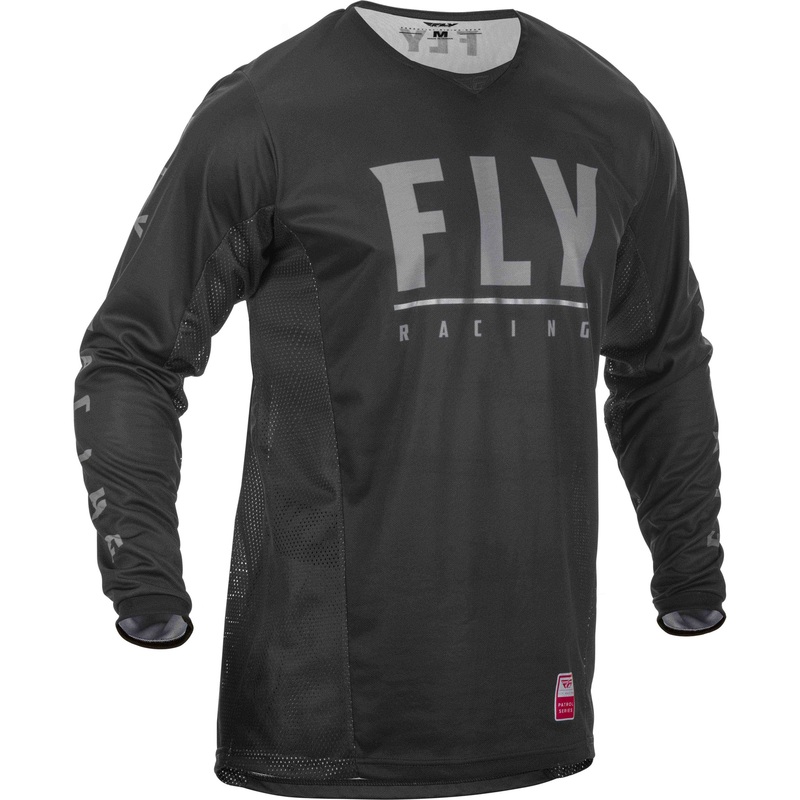 2021 Fly Racing Black Patrol Jersey – Adult