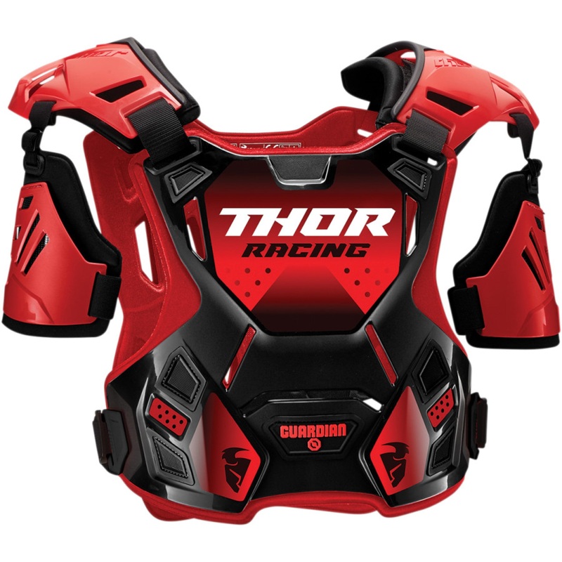 Thor Guardian Chest Protector|Red/Black|White|Black|Blue/Black|Orange/Black|Medium/Large|X-Large/2X-Large