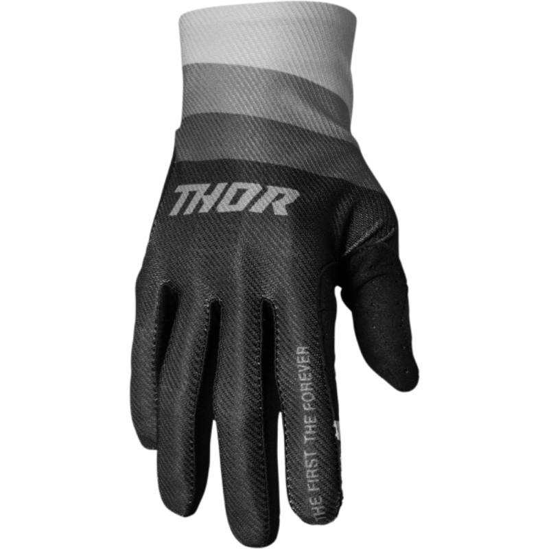 Thor Racing Assist Gloves|Black/Grey|Small|Medium|Large|X-Large|2X-Large