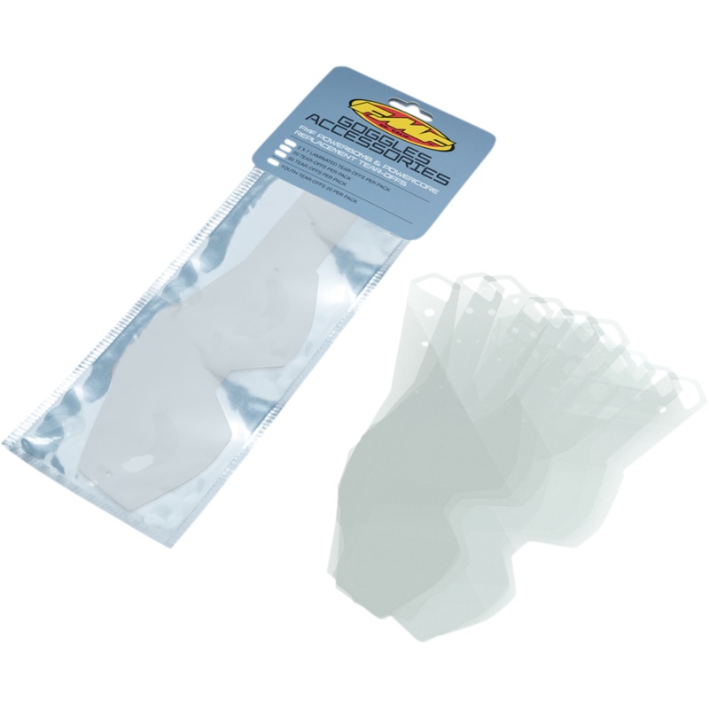 100% FMF Vision Youth Goggle Tear-Offs