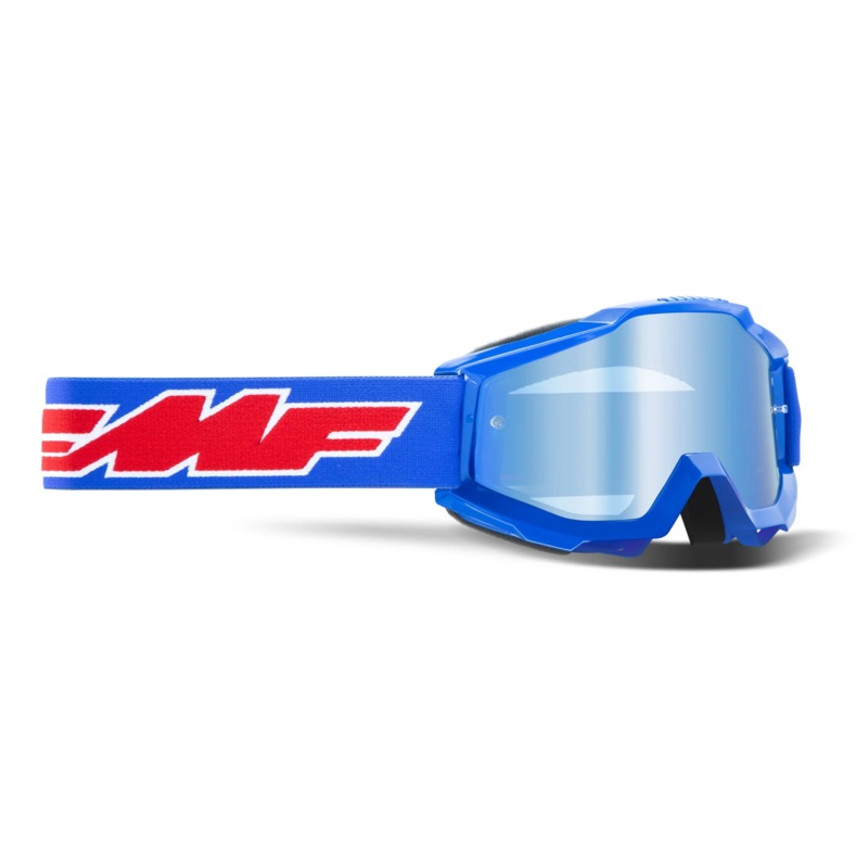 100% FMF Vision Youth PowerBomb Goggles – Mirror Lens