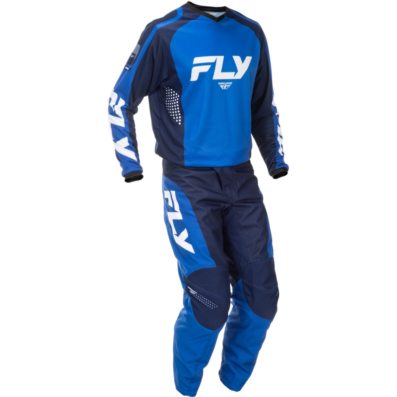 2026 FLY Racing Adult F-16 Gear Combo – Blue/Dark Blue/White