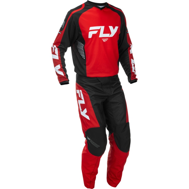 2026 FLY Racing Adult F-16 Gear Combo – Red/Black/White