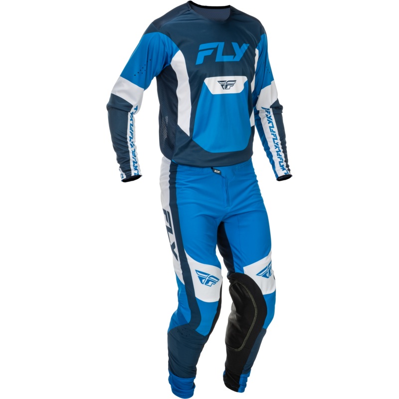 2026 FLY Racing Adult Lite Gear Combo – Blue/White
