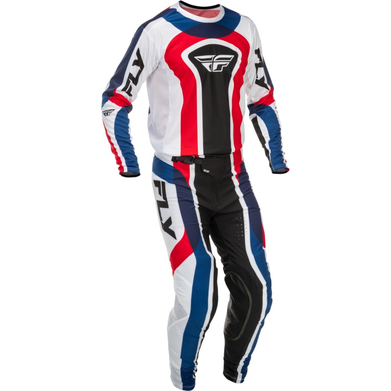 2026 FLY Racing Adult Lite Gear Combo – Red/White/Blue