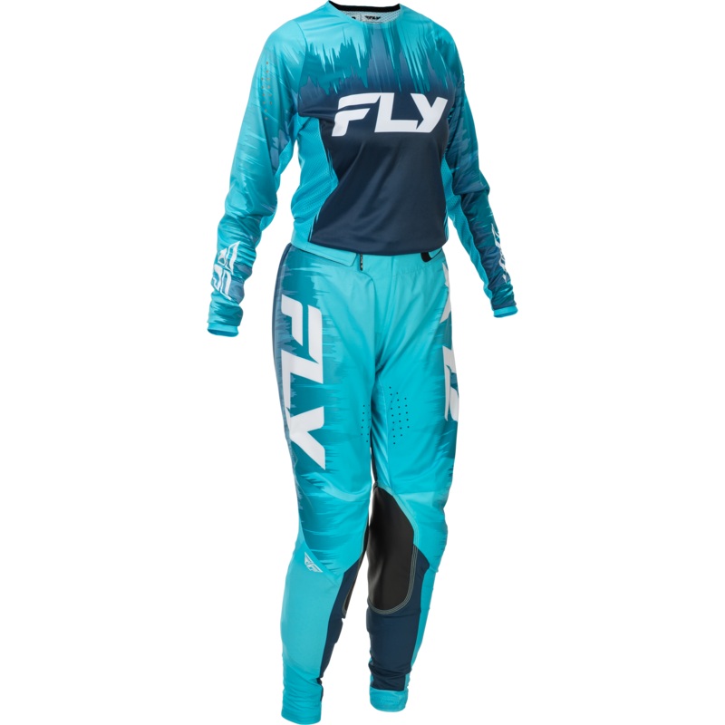 2026 FLY Racing Adult Women’s Lite Gear Combo – Aqua/Navy/White