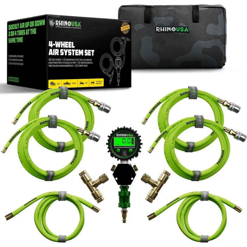 Rhino USA 4-Wheel Tire Inflation Deflation System