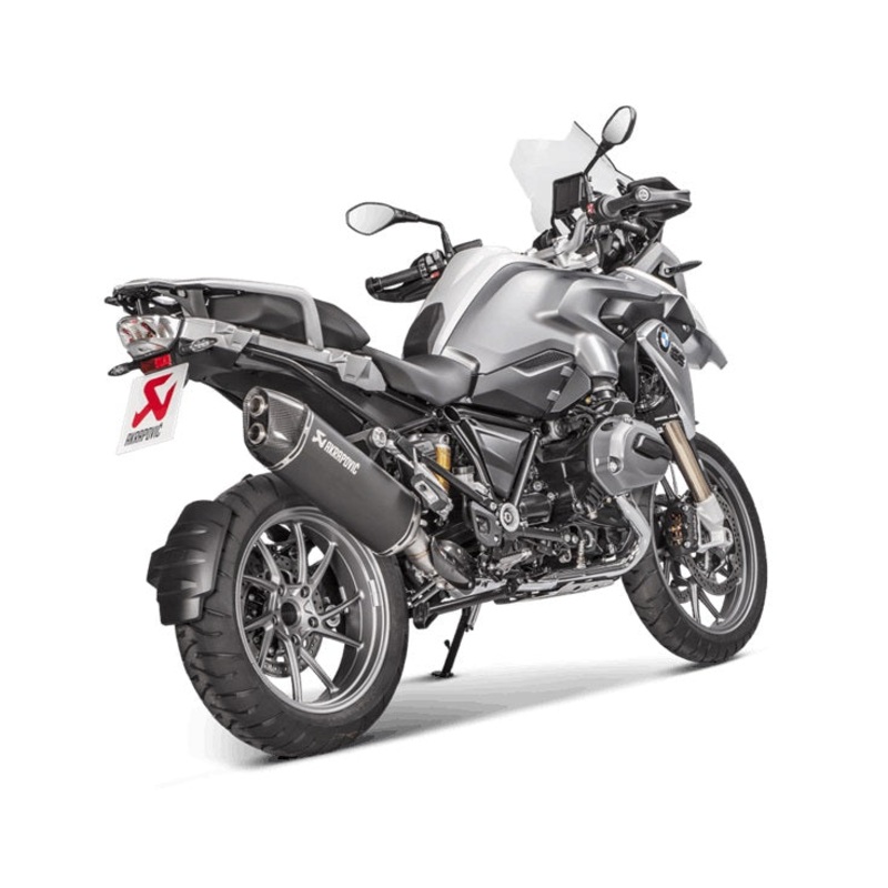 Akrapovic R1200GS WC (13-)|ADV WC (14-) EU4 Black Slip-On Exhaust