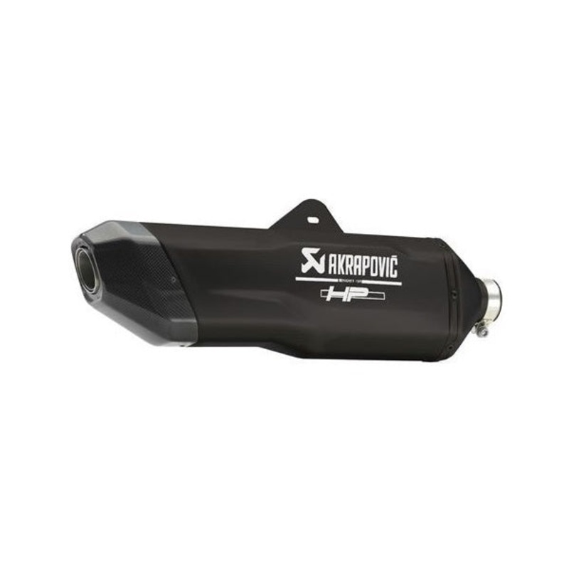 BMW Motorcycles F850GS|ADV|F750GS HP Akrapovic Titanium Slip-On Exhaust – Black
