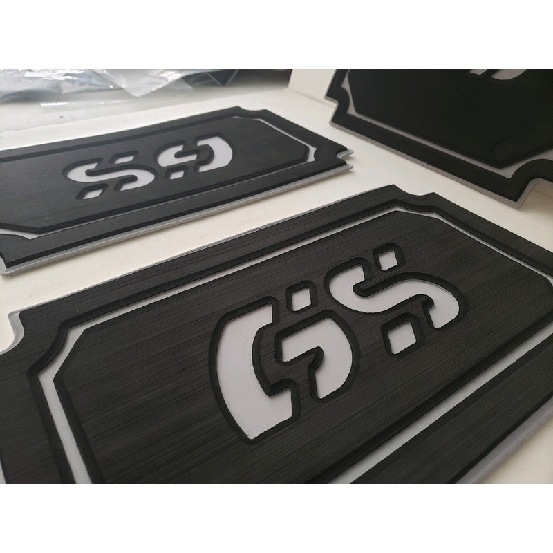 TechSpec R1250GS ADV|R1200GS ADV WC Logo Aluminum Pannier Covers – Black