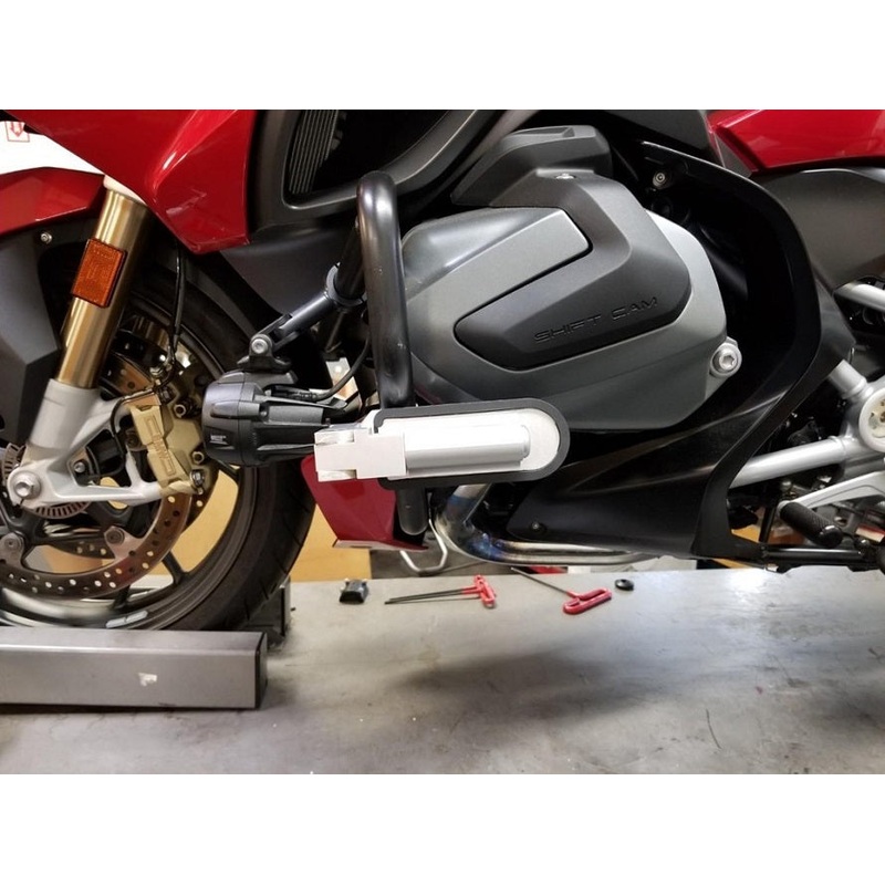 Ilium Works R1250RT|R1200RT WC Low Mount Highway Pegs for Ilium Works Engine Guards