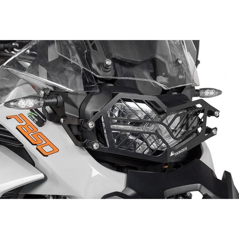 Touratech F850GSA Quick Release Stainless Steel Headlight Guard