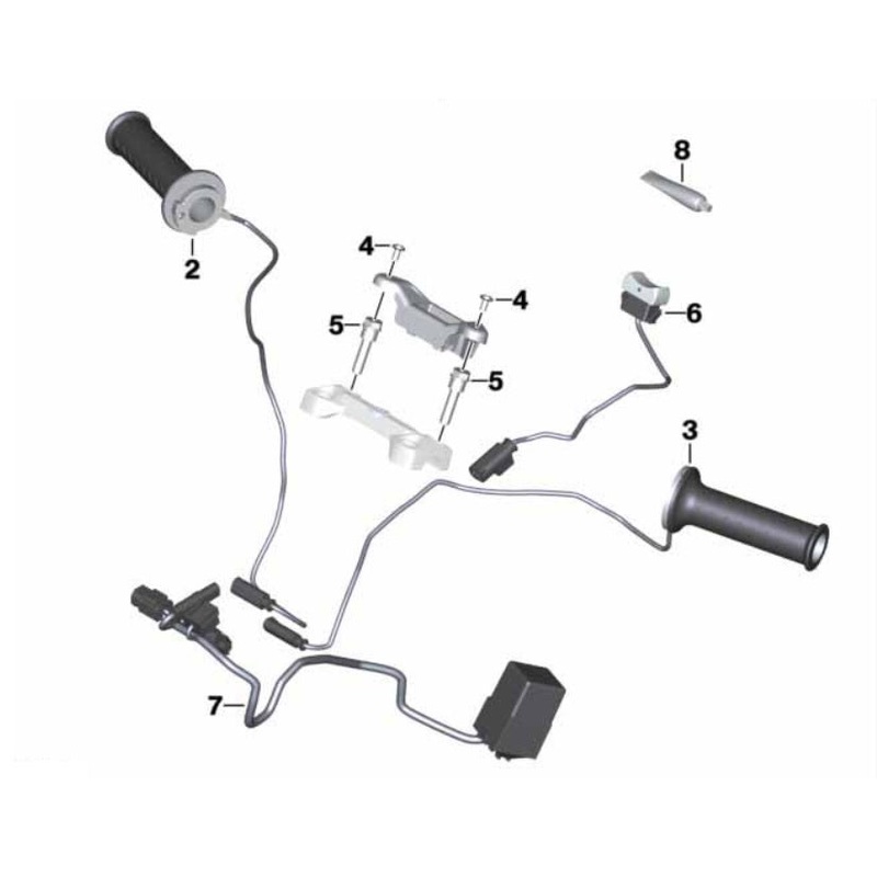 BMW G310 Series (21-) Heated Grip Kit