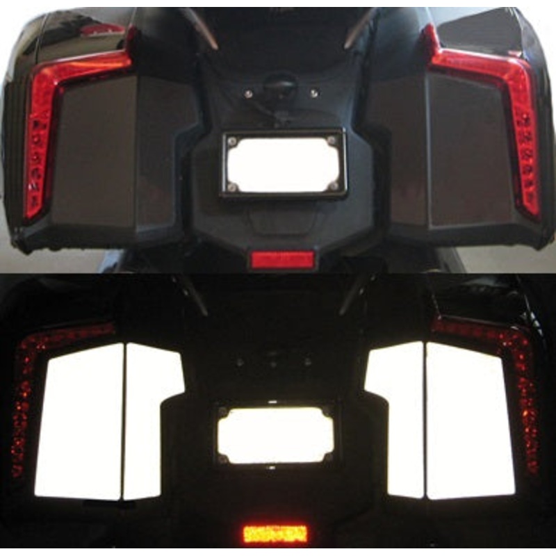 MotoEquip K1600B Saddlebag Reflective Kit