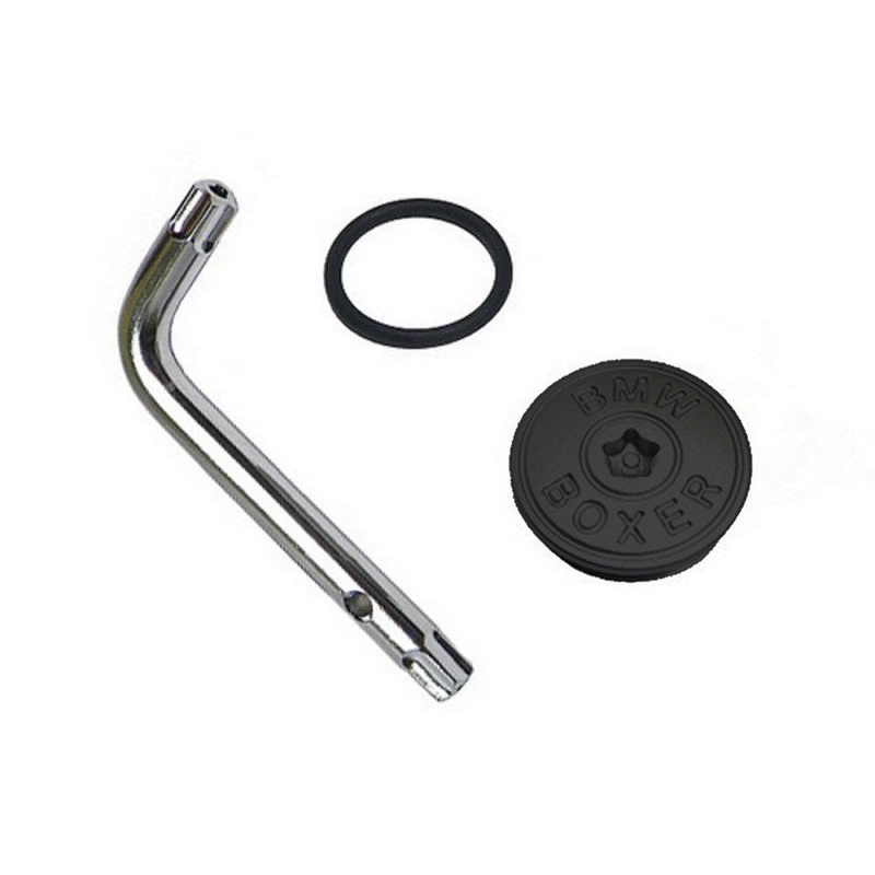 BMW R1300|R1250|R1200 Hexhead|OC|Boxer WC Secure Oil Filler Cap Black