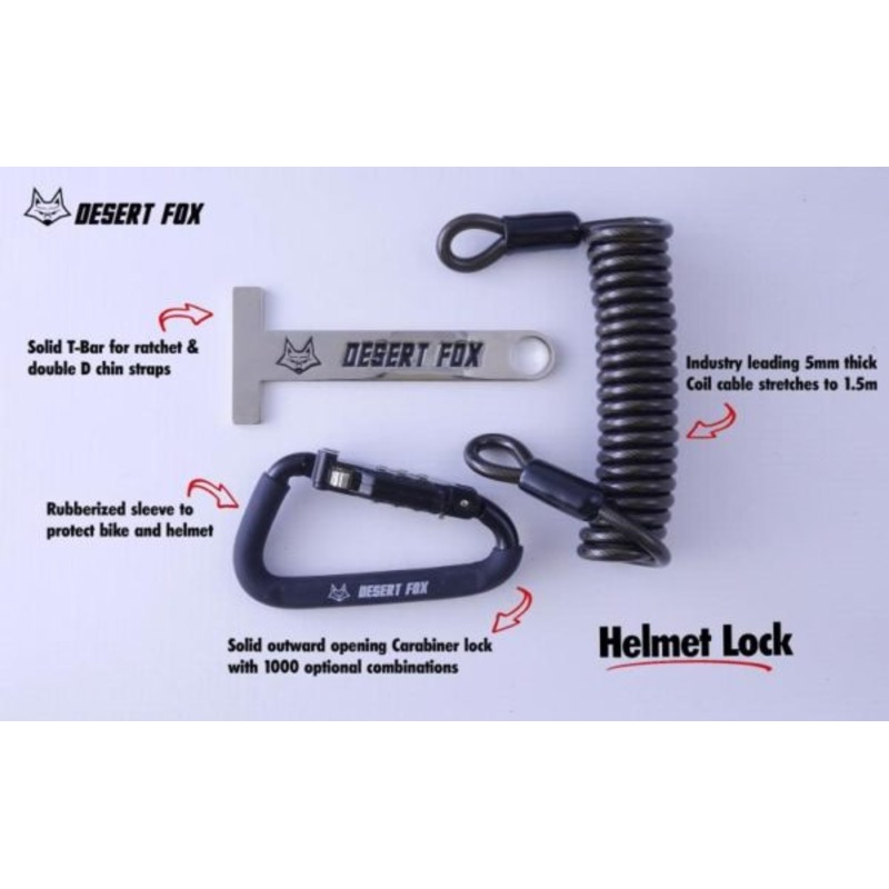 Desert Fox Helmet & Gear Lock Kit