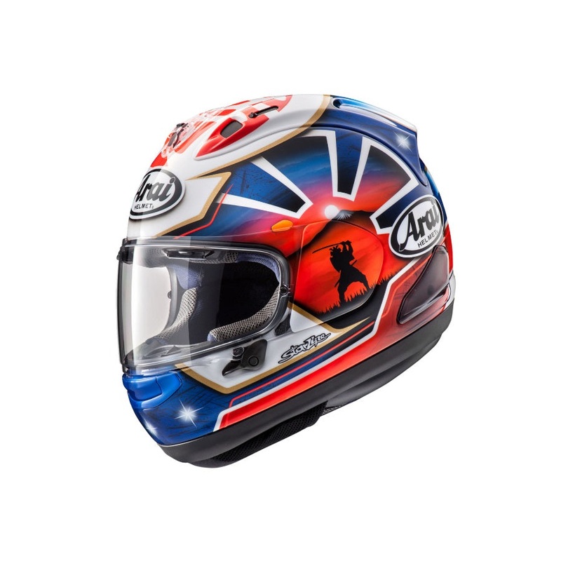 Arai Corsair-X Dani Samurai-2 Blue Helmet