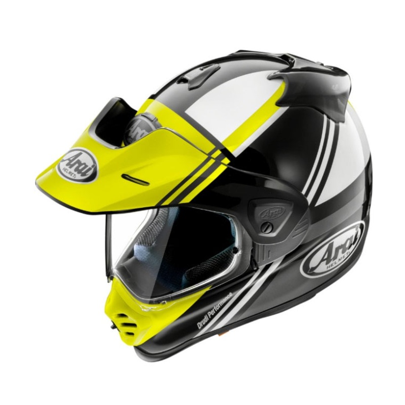 Arai XD-5 Cosmic Fluorescent Yellow Helmet