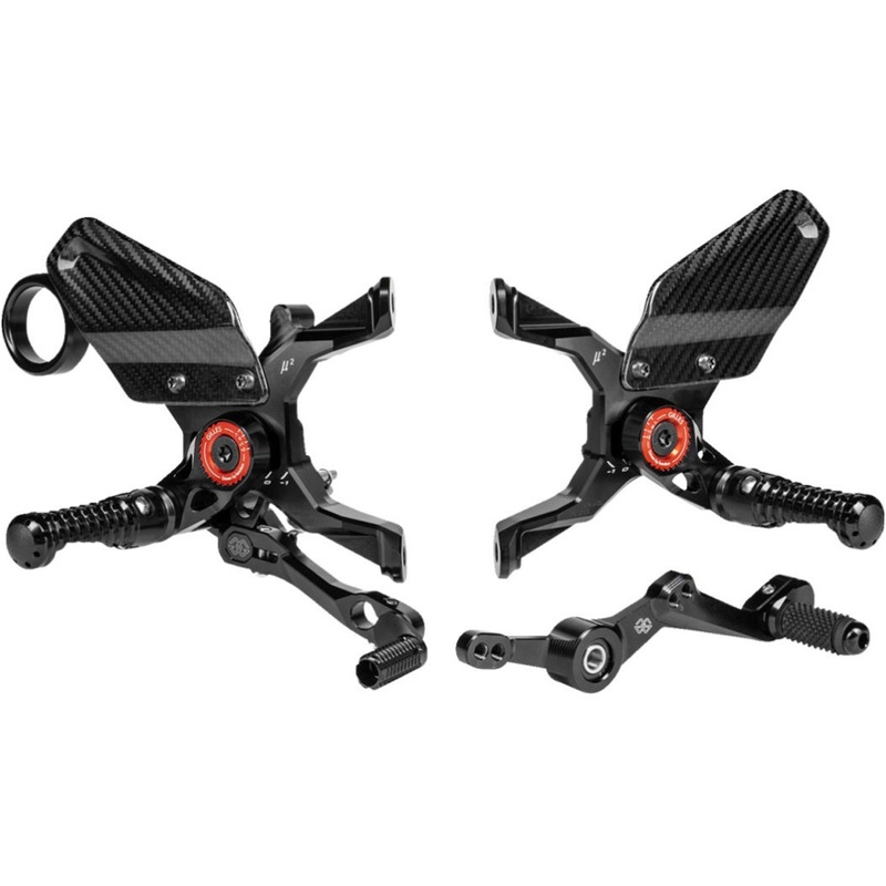 Gilles BMW S1000R (21-) MUE2 Rearset Kit