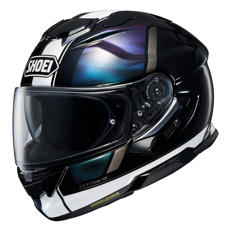 Shoei GT-Air 3 Scenario Black/White Helmet