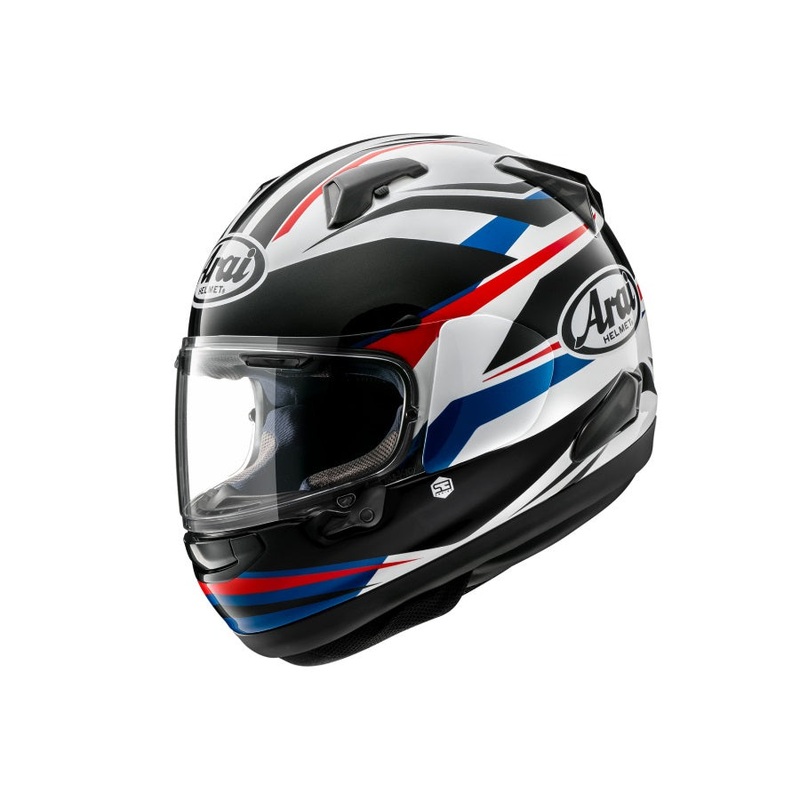 Arai Quantum-X Ray White Helmet