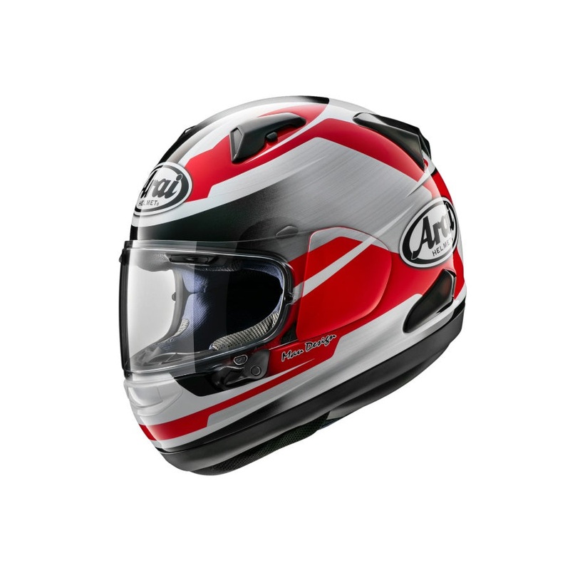 Arai Quantum-X Steel Red Helmet