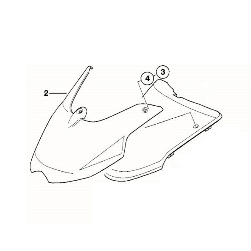 BMW G650GS|F650GS (-10) Front Fender Extension