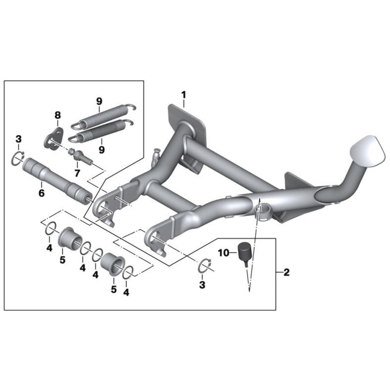 BMW K1600B Centerstand Kit