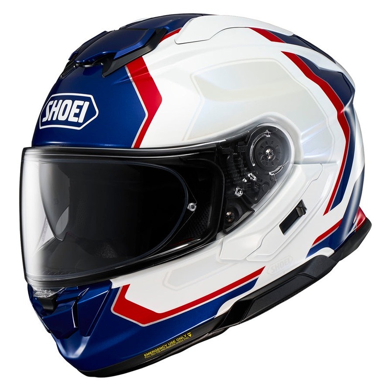 Shoei GT-Air 3 Realm White/Blue/Red Helmet