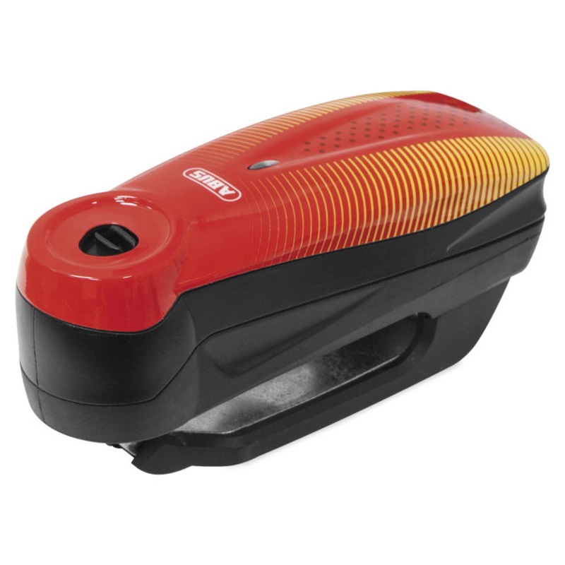 ABUS Detecto 7000 RS1 Alarm Disc Lock Sonic Red