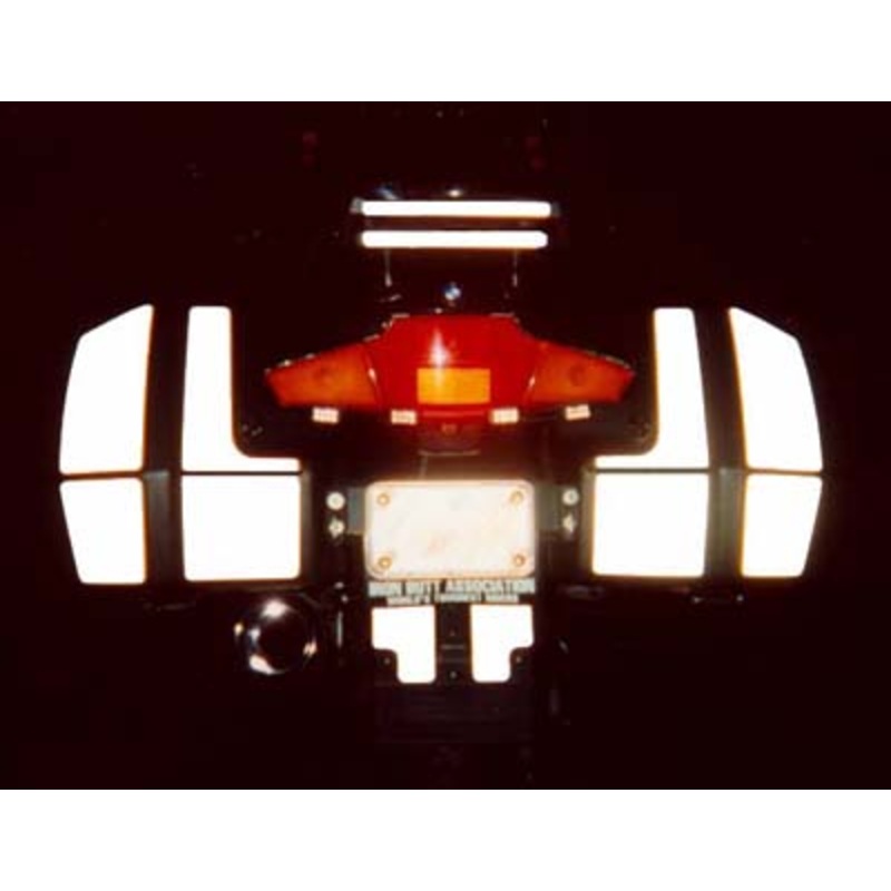 MotoEquip Rear Reflective Kit for BMW Saddlebags