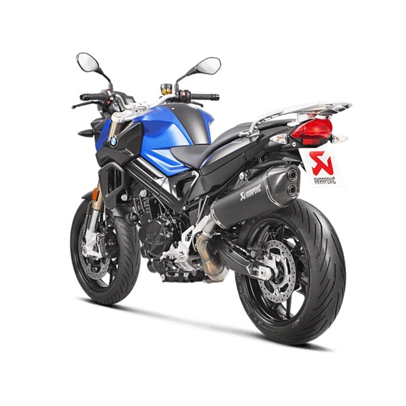 Akrapovic F800R|F800GT Black Slip-On Exhaust