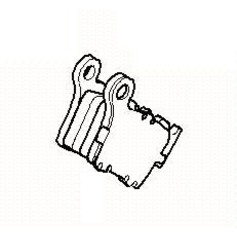 BMW G450X Brake Pads Rear