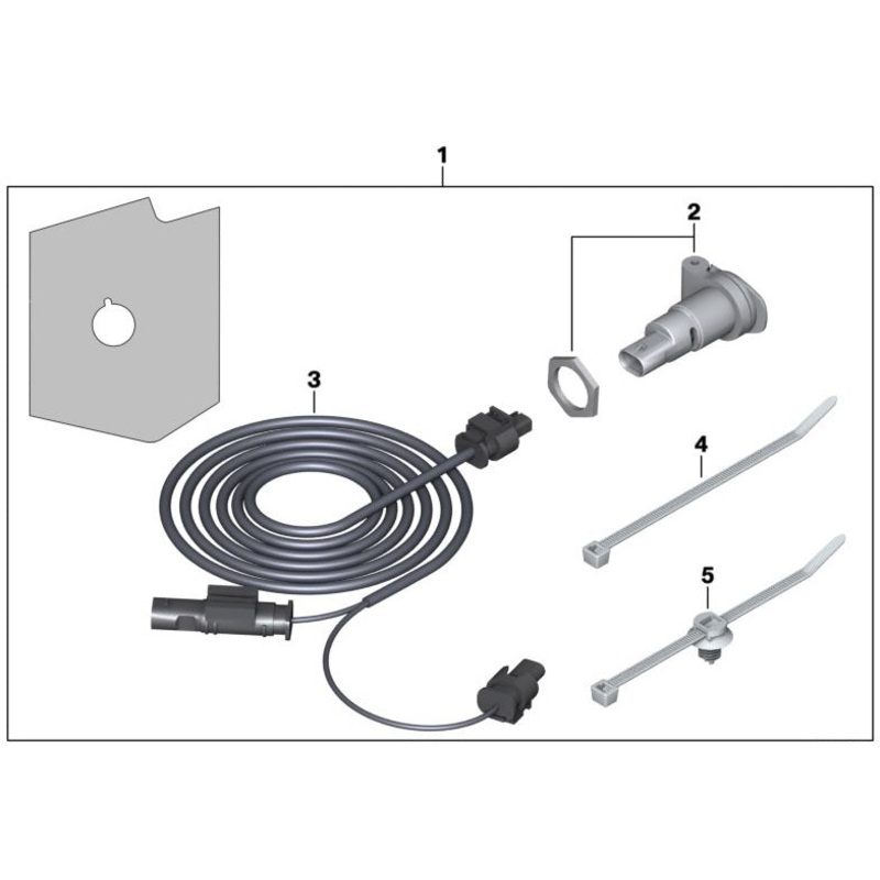 BMW R1200GS WC (13-)|ADV WC (14-) Additional Accessory Socket Ki
