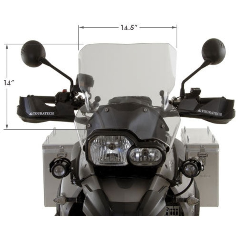 Touratech F800GS|F700GS|F650GS2 Deluxe Touring Windshield