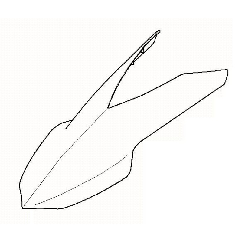 BMW G450X Front Fender Tip