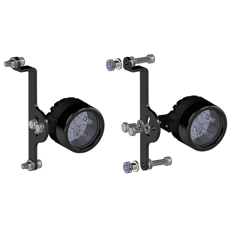 Clearwater K1600GTL|K1600GT Darla Fork Mount Light Kit