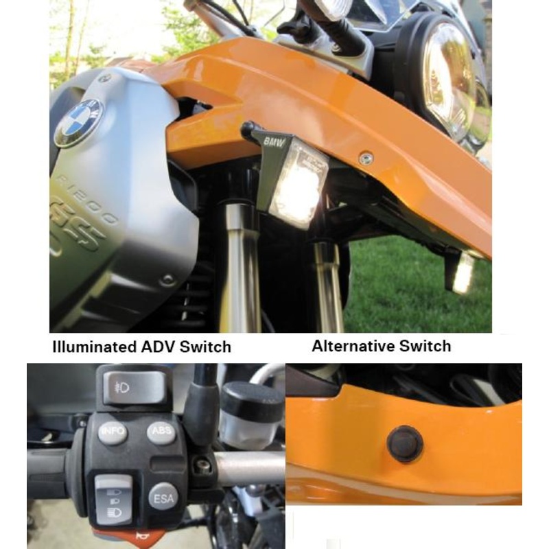 BMW R1200GS (08-12) LED Take-Down Light Kit