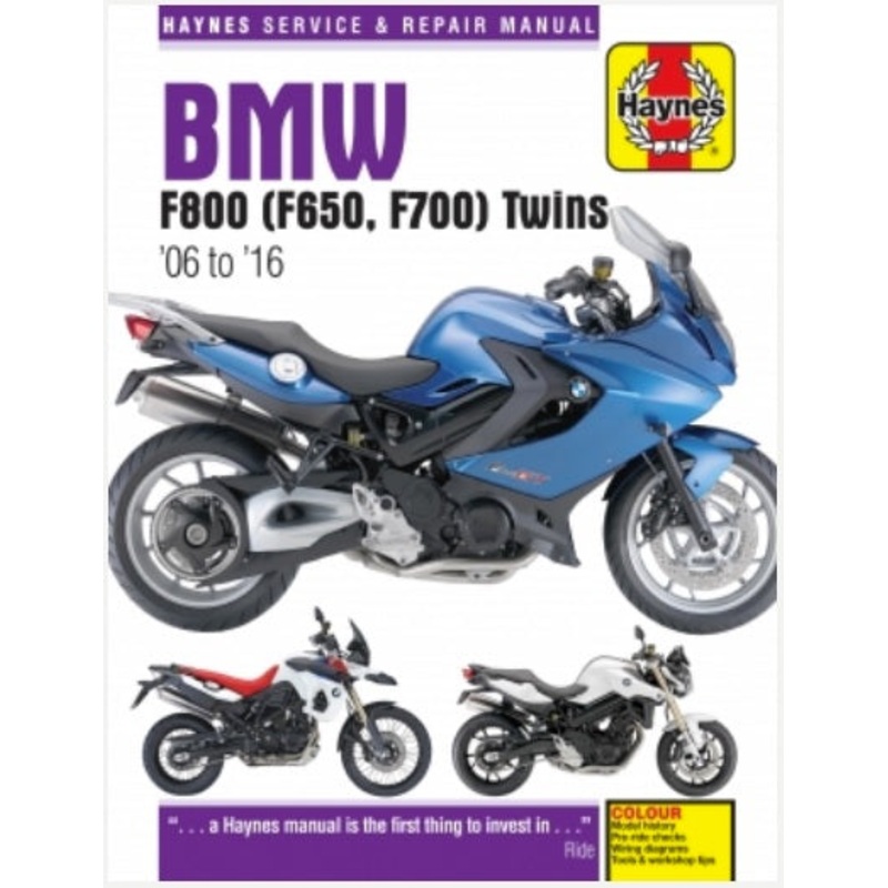 Haynes F800|F650 Twin Series Repair Manual