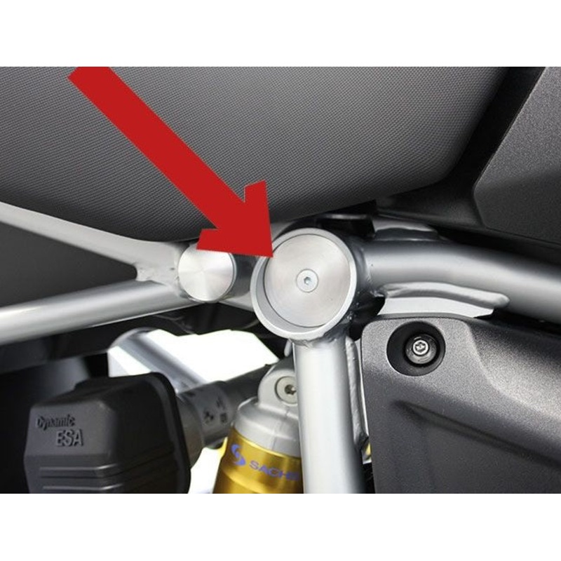 Hornig R1250|R1200 Boxer Water-Cooled Upper Shock Mount Covers