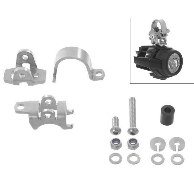 Touratech 25mm Bar Mount for BMW LED Driving Lights (Ea)