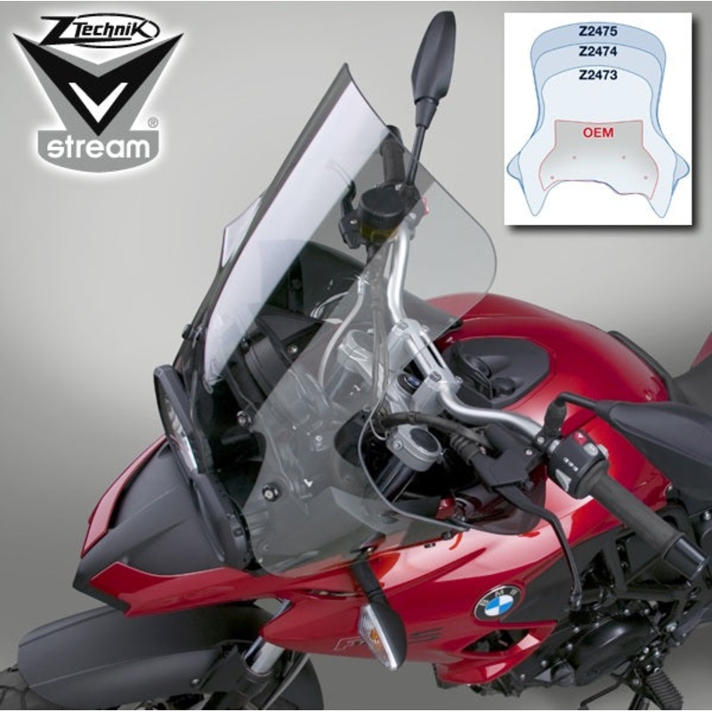 ZTechnik F700GS VStream Medium Light Tint Windshield