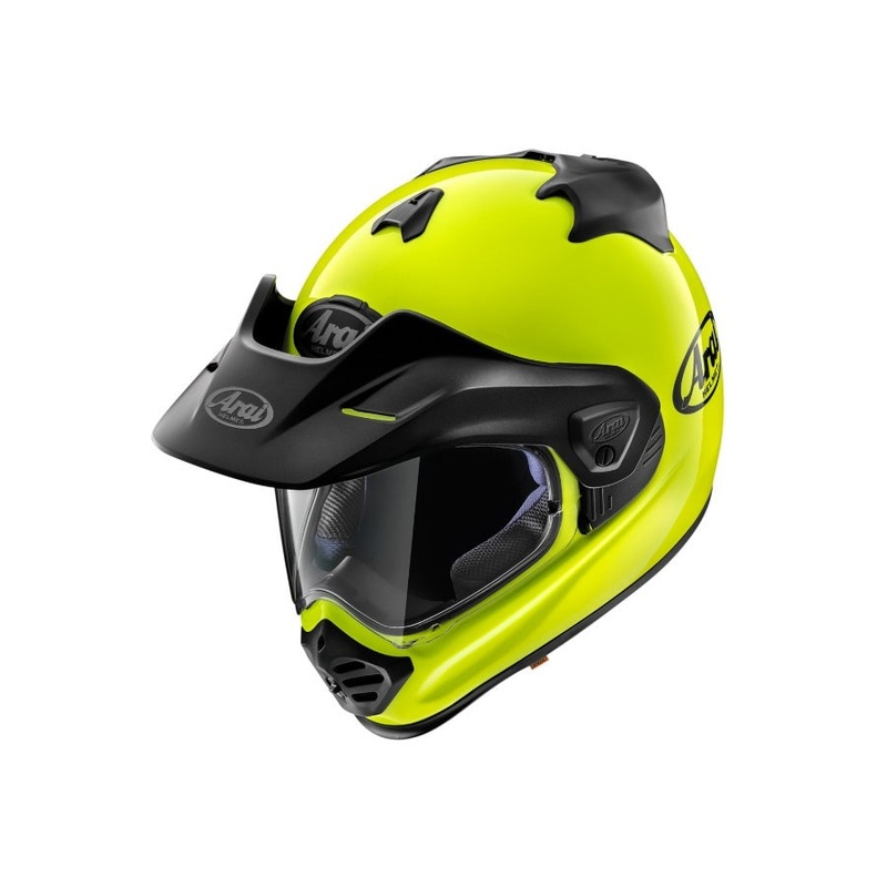 Arai XD-5 Fluorescent Yellow Helmet
