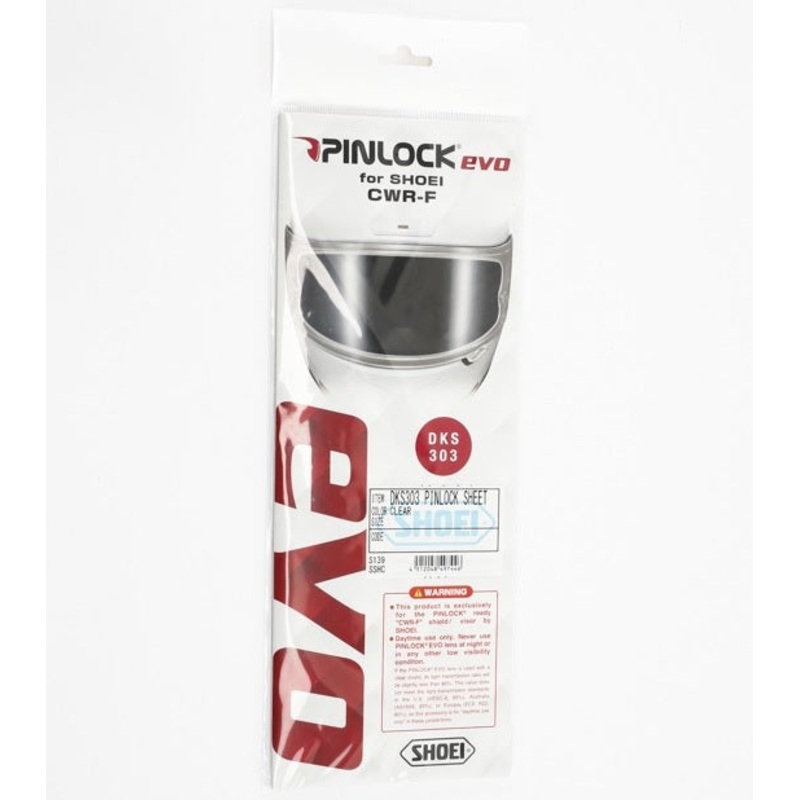Shoei CNS-2 Pinlock Evo Insert