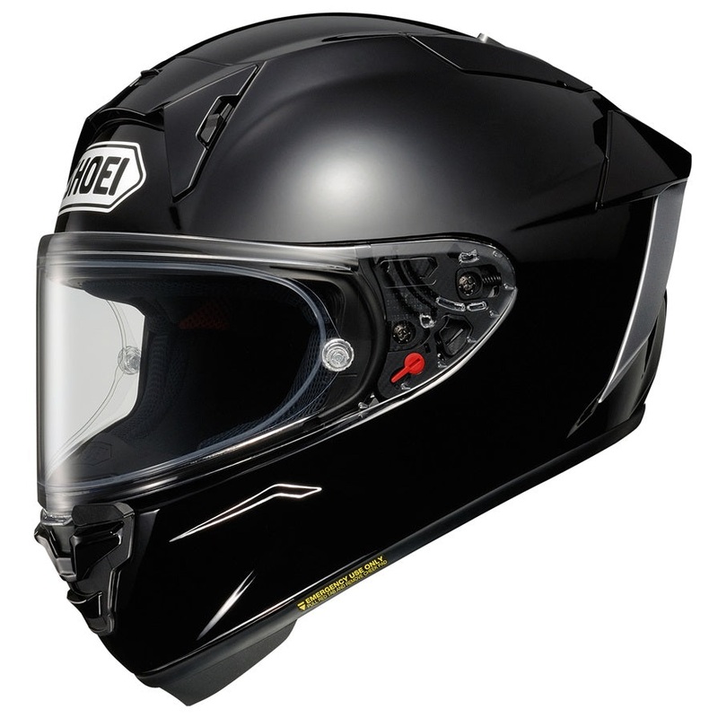 Shoei X-Fifteen Black Helmet|X-Small|Small|Medium|Large|X-Large|XX-Large