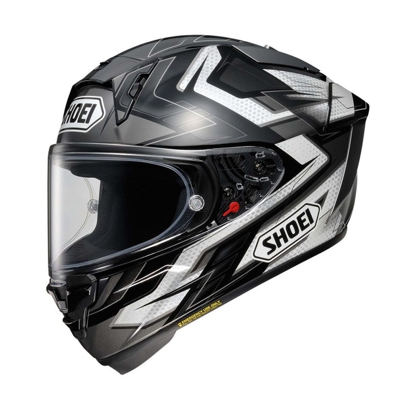 Shoei X-Fifteen Escalate Black/White Helmet
