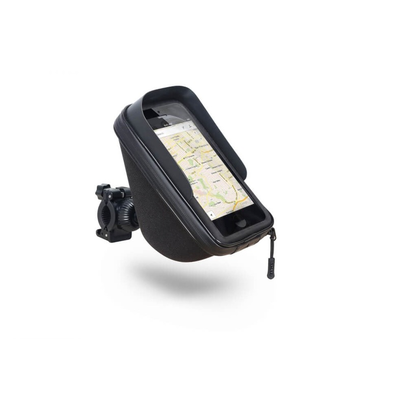 SMARTPHONE HOLDER 6,6 WITH POCKET 180 x 90 mm- HANDLEBAR