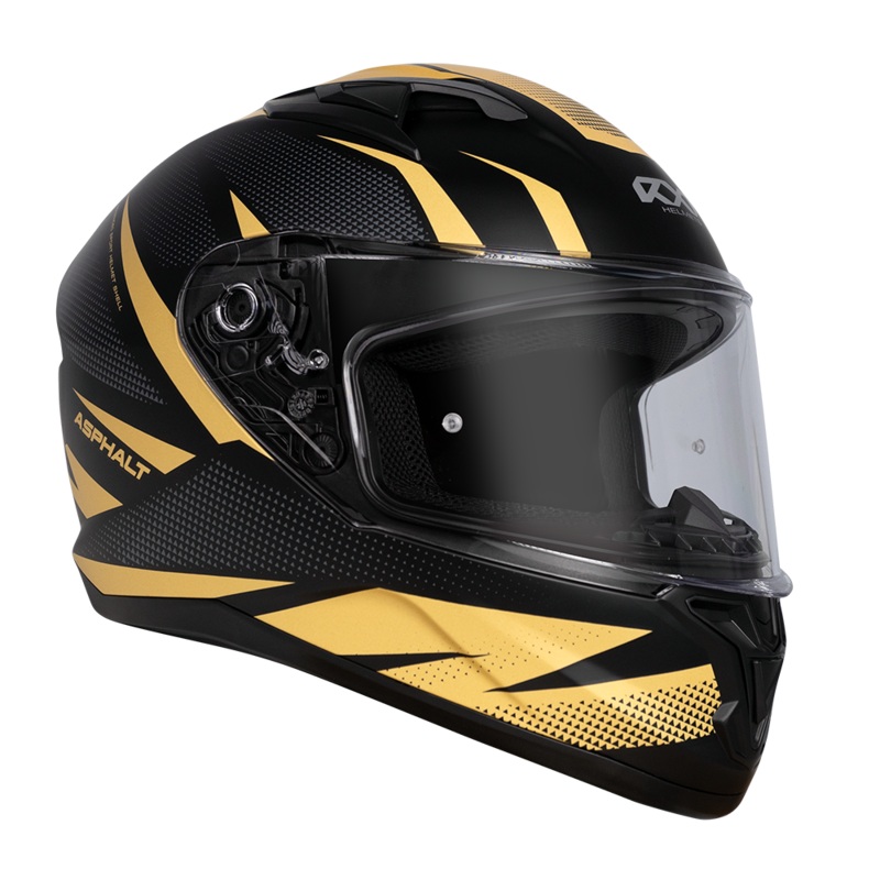 STREET 2 ASPHALT MATT BLACK/GOLD